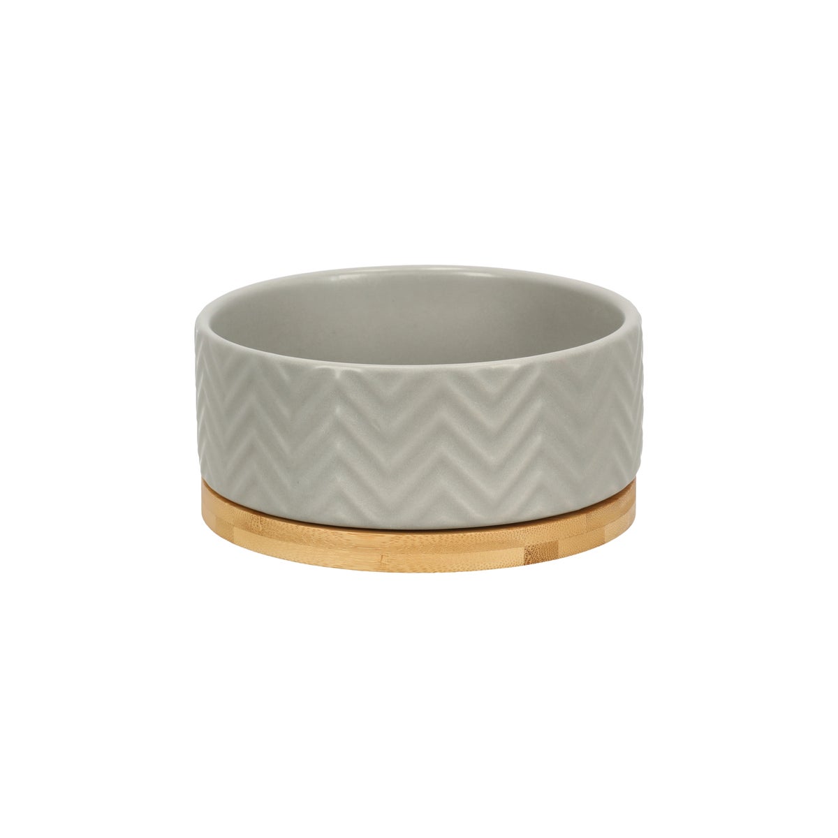 Voerbak Bianco 990ml grijs Voerbak Bianco 990ml grijs