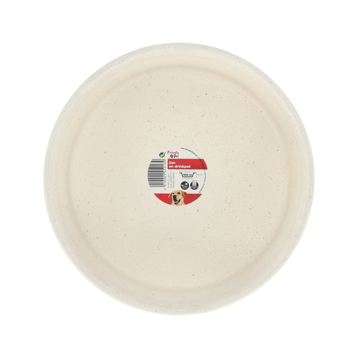 Voerbak rond Ligna XL 1930ml wit FP Voerbak rond Ligna XL 1930ml wit FP