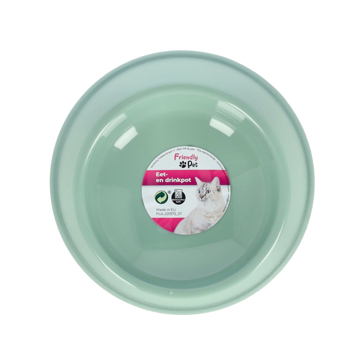 Eet- en drinkpot rond 100 ml groen Eet- en drinkpot rond 100 ml groen