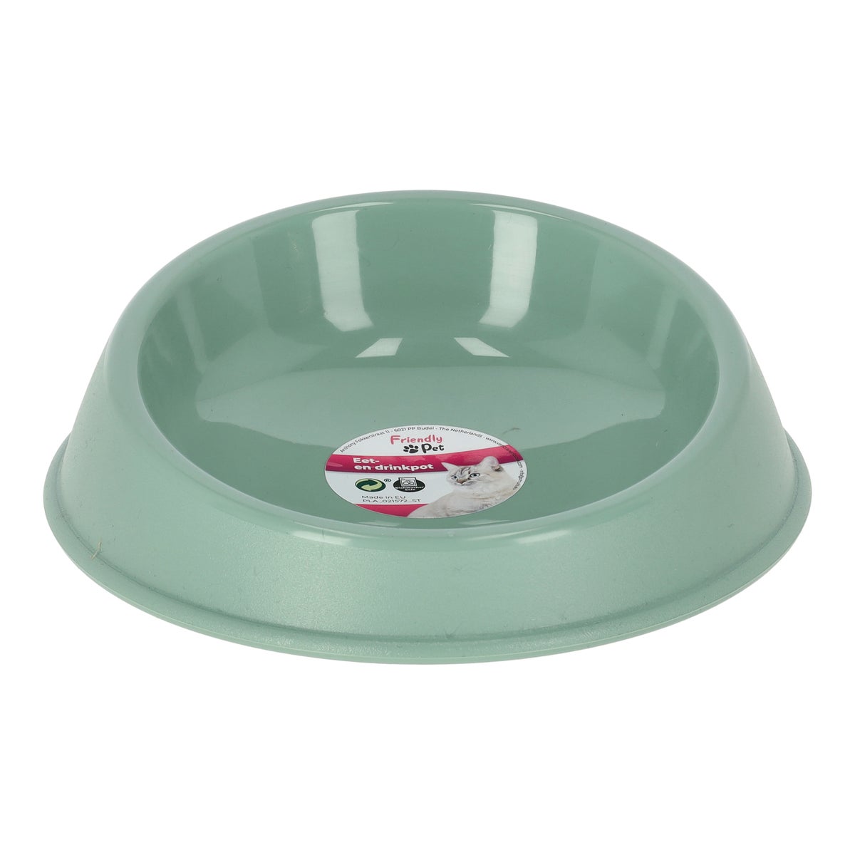 Eet- en drinkpot rond 250 ml groen Eet- en drinkpot rond 250 ml groen