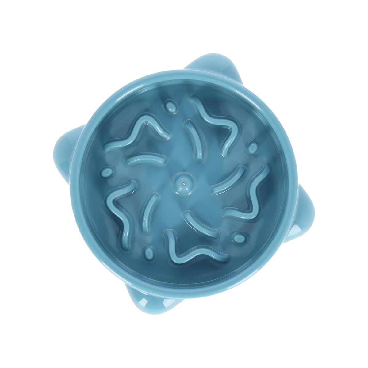 Slow feeder 16 x 16 x 3.6 cm blauw Slow feeder 16 x 16 x 3.6 cm blauw