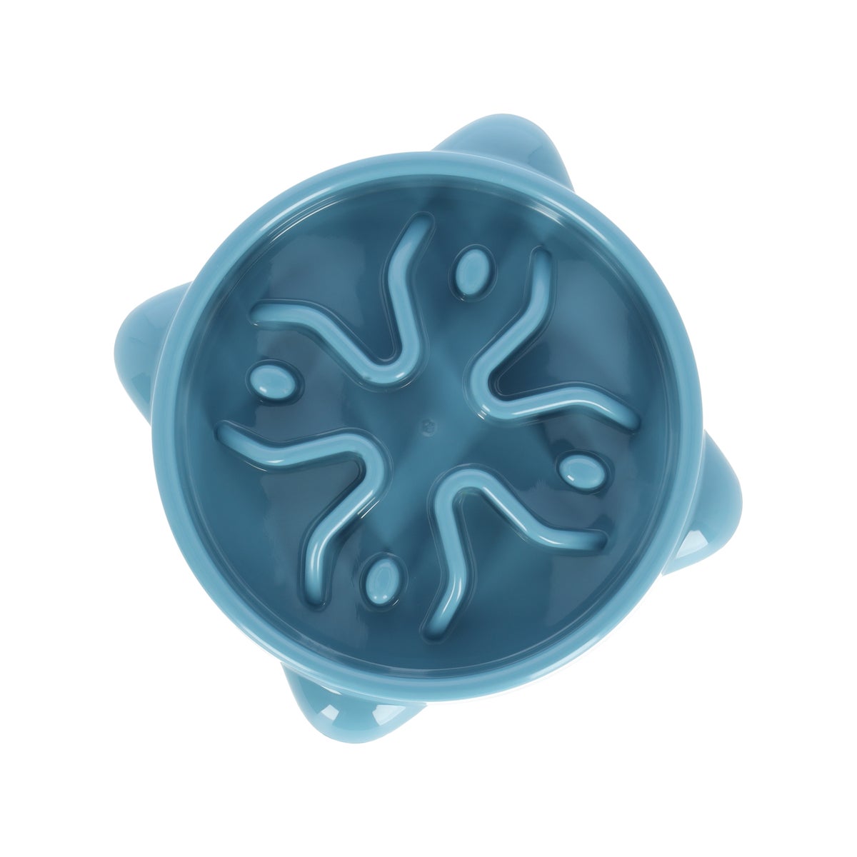 Slow feeder 16 x 16 x 3.8 cm blauw Slow feeder 16 x 16 x 3.8 cm blauw