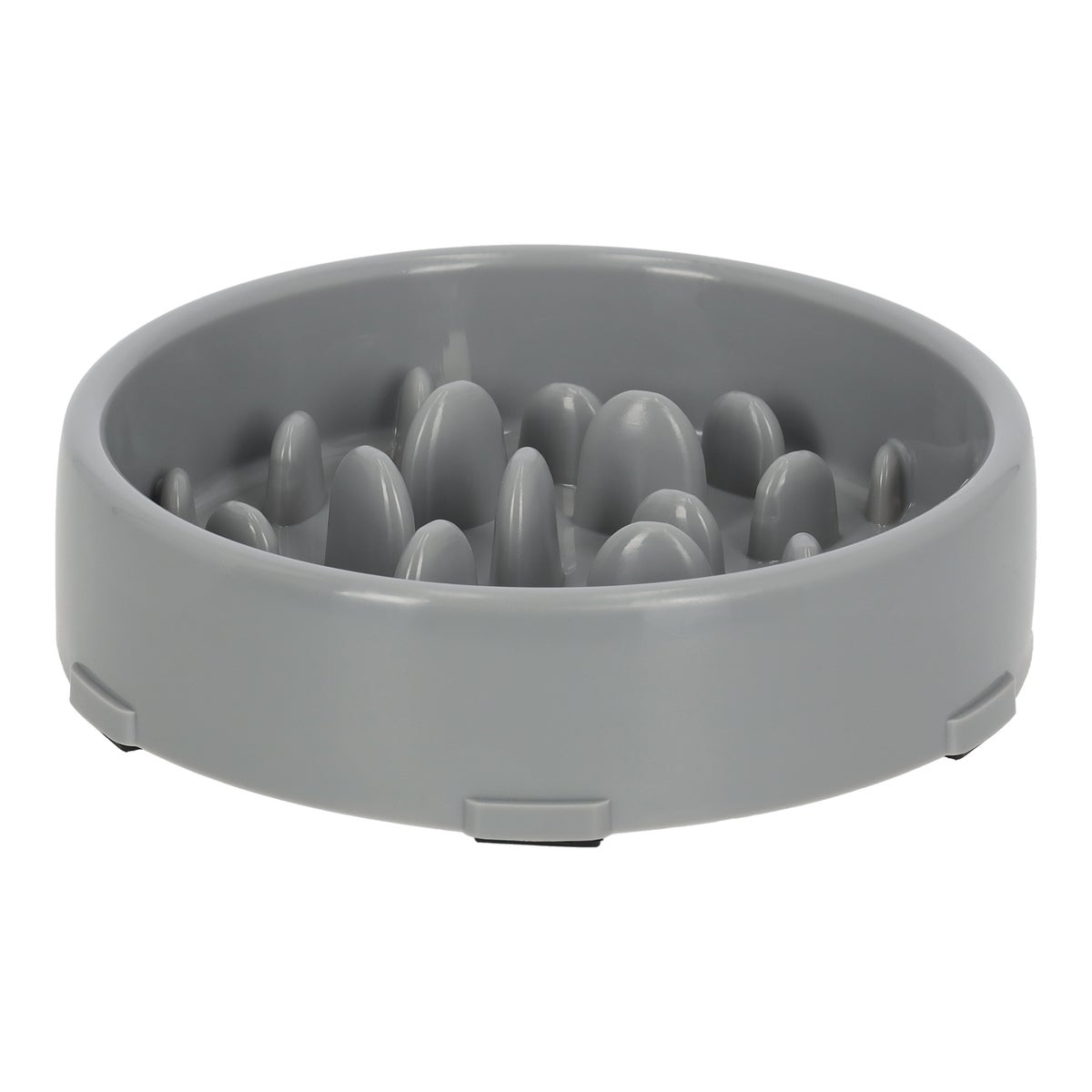 Slow feeder 20 x 20 x 4.7 cm grijs Slow feeder 20 x 20 x 4.7 cm grijs