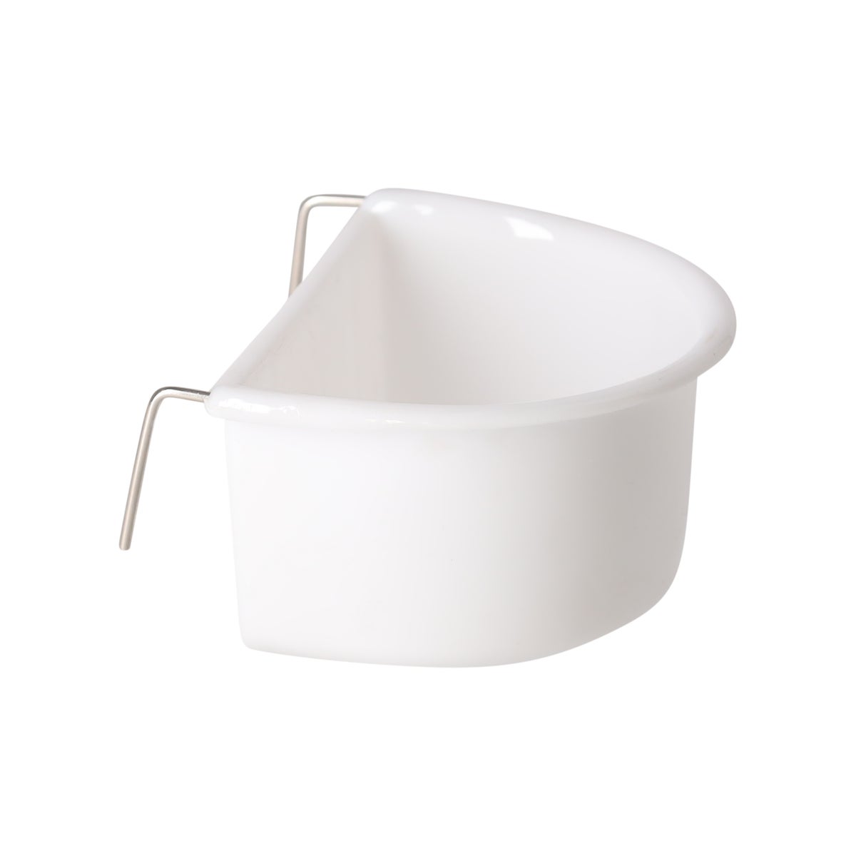 Voerbakje met metalen haken 11 cm Voerbakje met metalen haken 11 cm