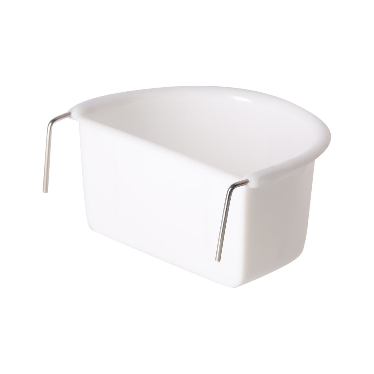 Voerbakje met metalen haken 11 cm Voerbakje met metalen haken 11 cm