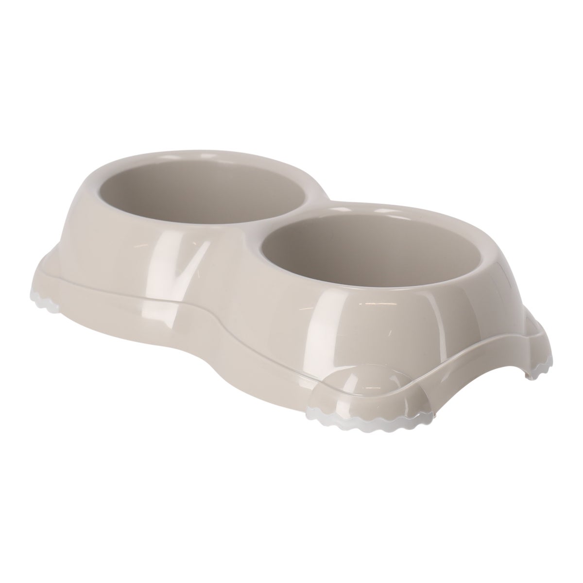 Voerbak kat dubbel smarty 1 grijs Voerbak kat dubbel smarty 1 grijs