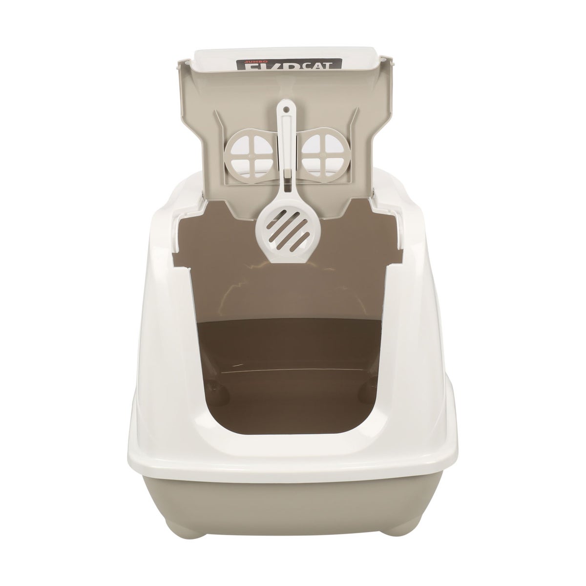 Kattenbak flip classic 57cm grijs Kattenbak flip classic 57cm grijs