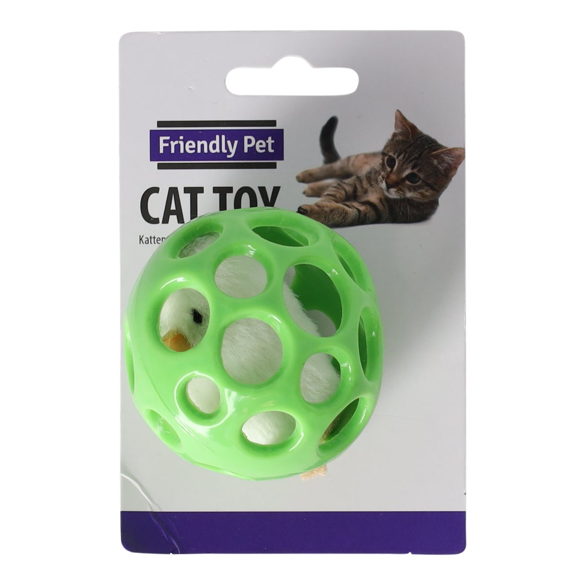 Kattenspeeltje bal met piep muis Kattenspeeltje bal met piep muis