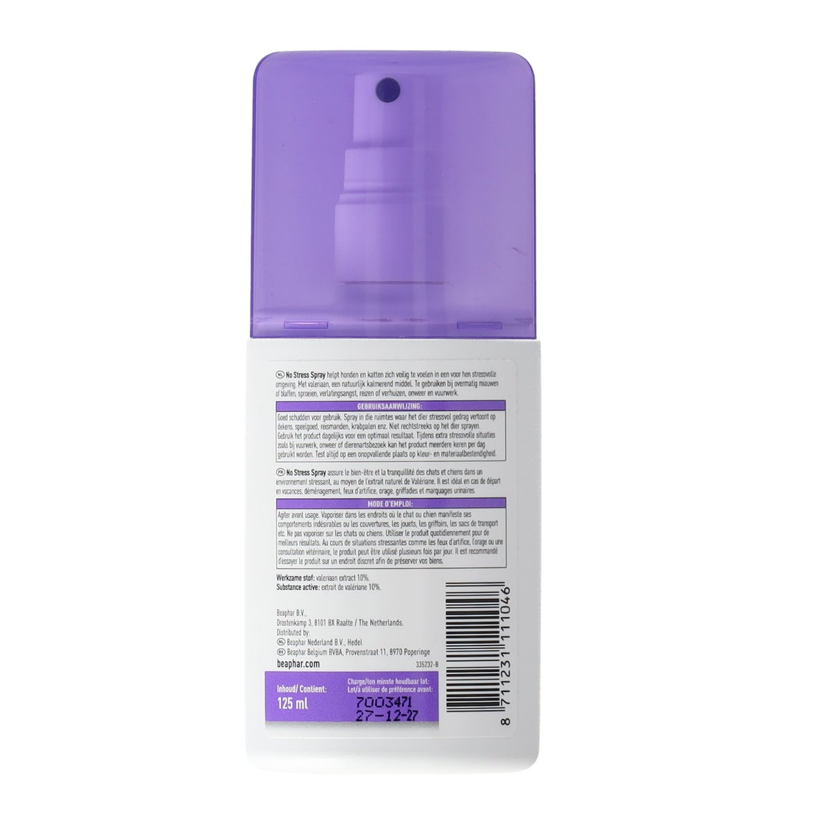 No stress spray 125 ml Beaphar No stress spray 125 ml Beaphar