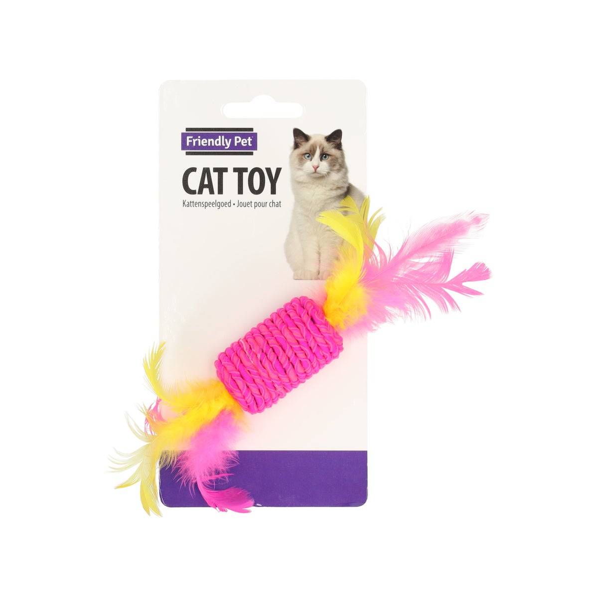 Kattenspeeltje rol+pluim Shuka Kattenspeeltje rol+pluim Shuka