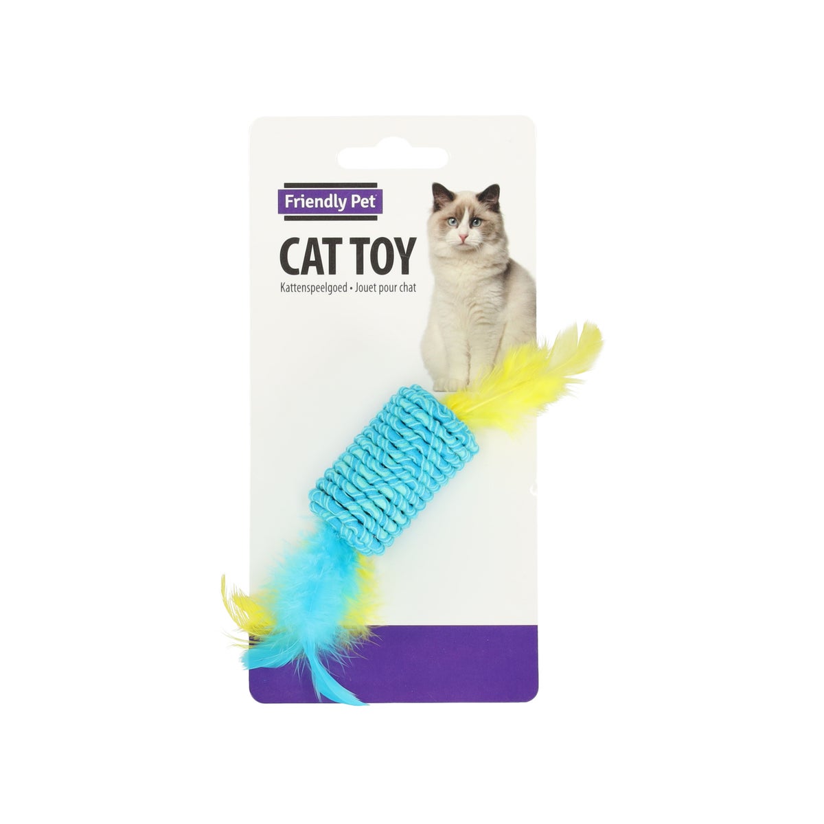 Kattenspeeltje rol+pluim Shuka Kattenspeeltje rol+pluim Shuka