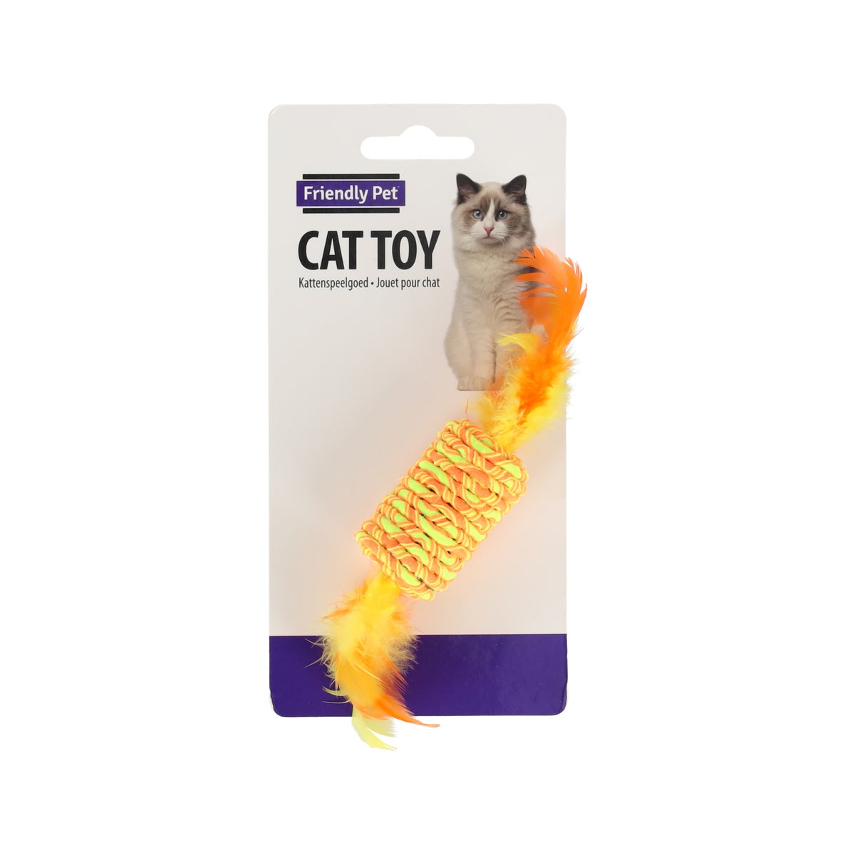 Kattenspeeltje rol+pluim Shuka Kattenspeeltje rol+pluim Shuka