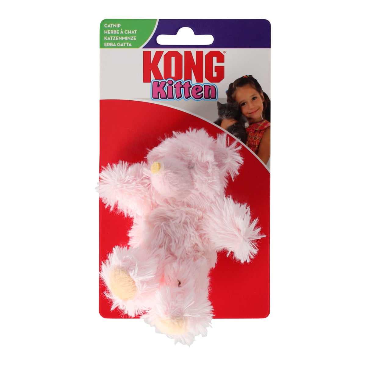 Kattenspeeltje kong kitten teddy bear Kattenspeeltje kong kitten teddy bear