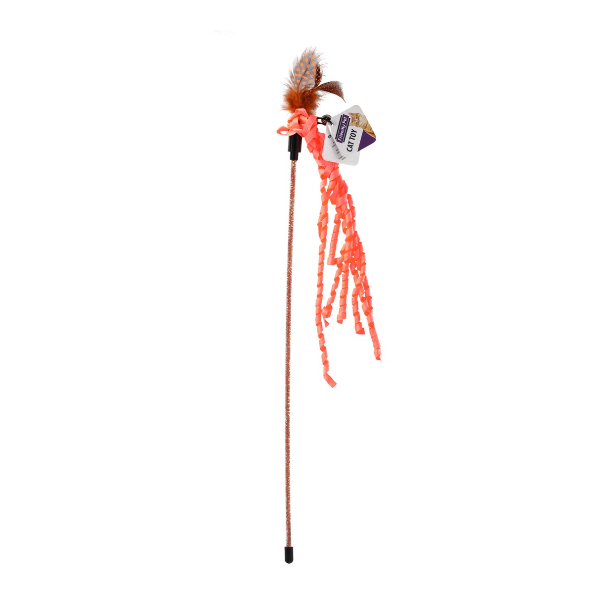 Kattenspeeltje hengel Glitty met pompon 42 cm Kattenspeeltje hengel Glitty met pompon 42 cm