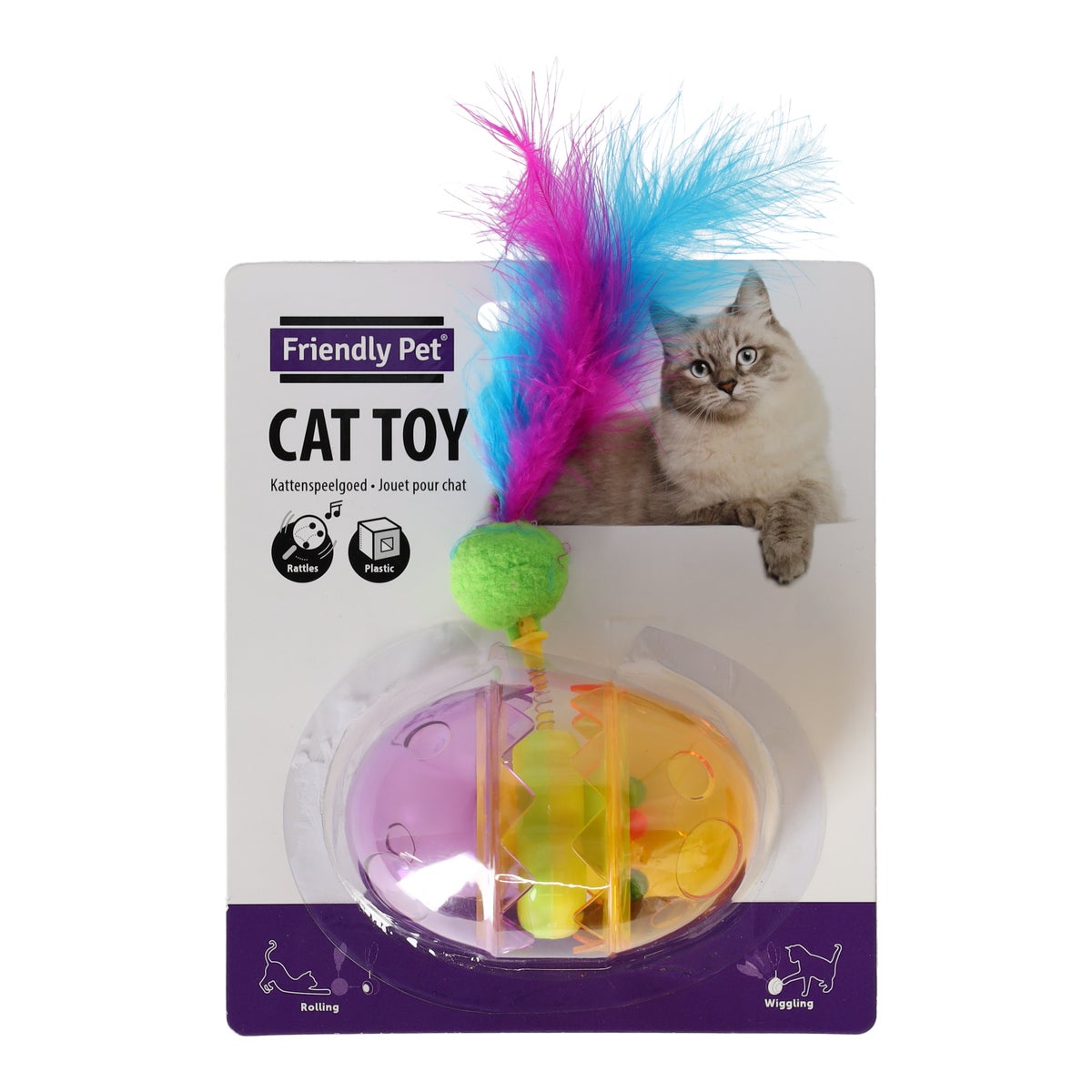 Kattenspeeltje ei+veer 20cm Kattenspeeltje ei+veer 20cm