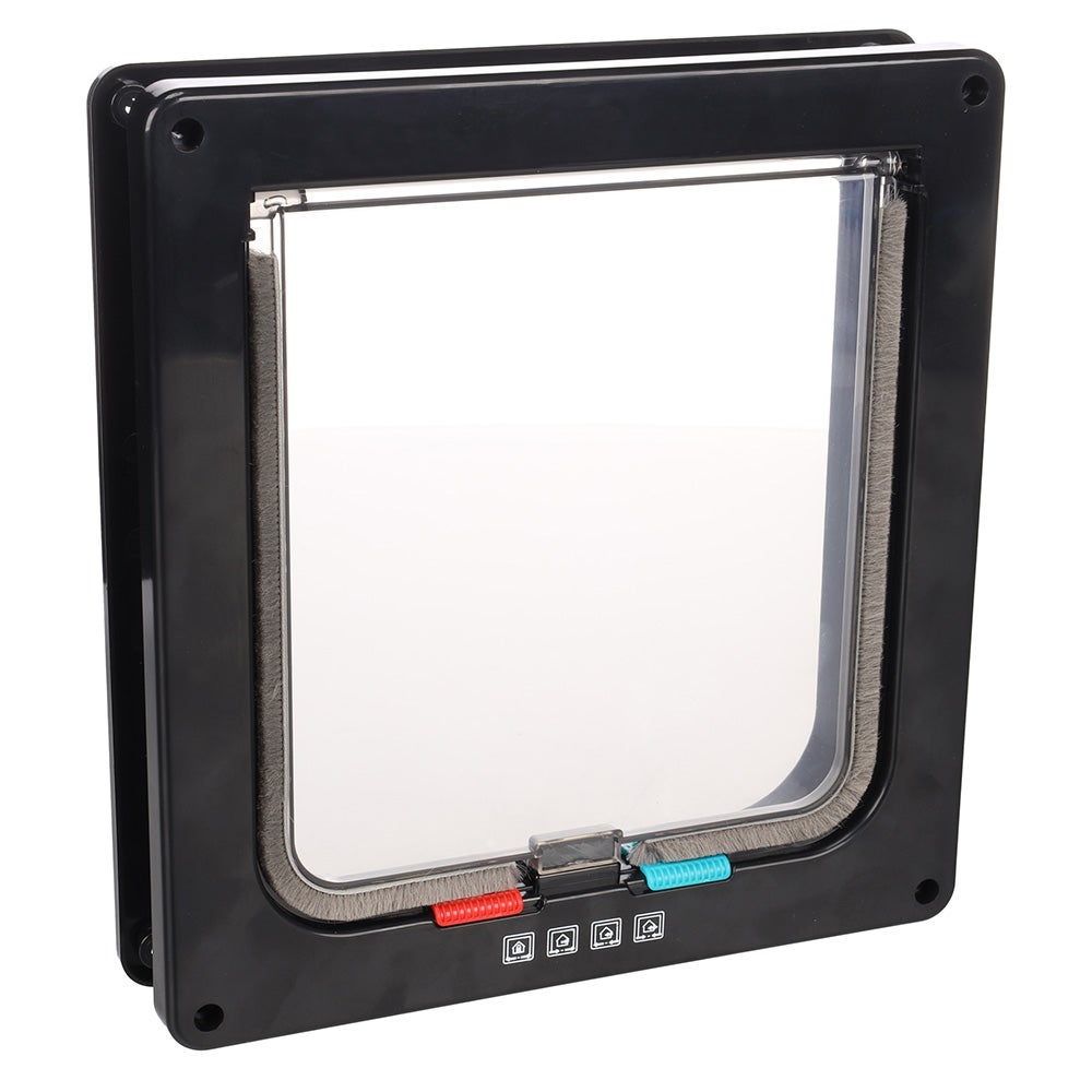 Poezendeur 4-weg vego zwart grote kat Poezendeur 4-weg vego zwart grote kat