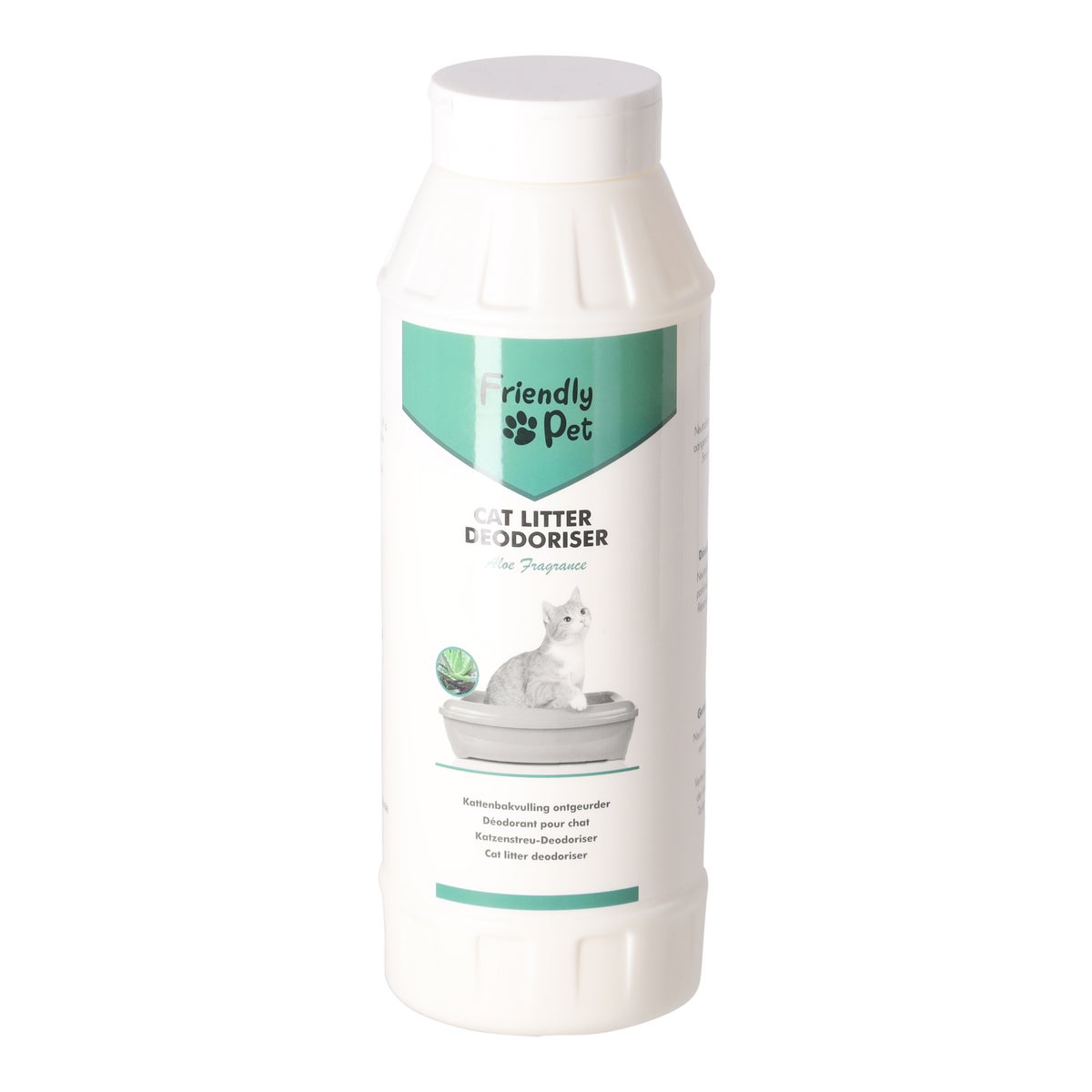 Kattenbak deo aloe vera 750G Kattenbak deo aloe vera 750G