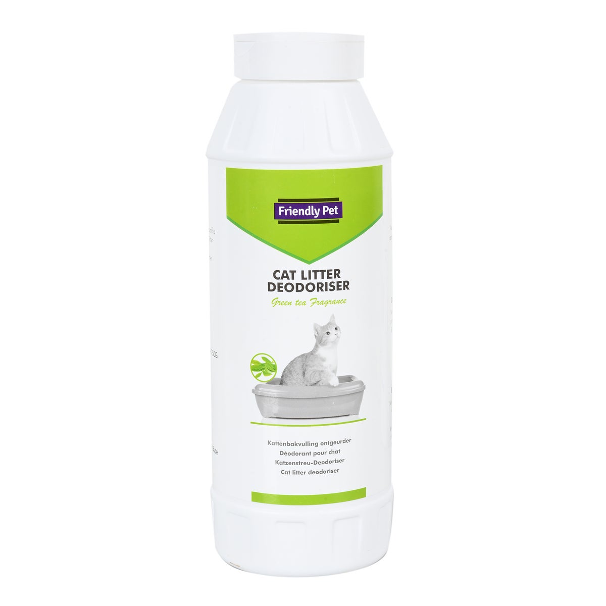 Kattenbak deo green tea 750G Kattenbak deo green tea 750G