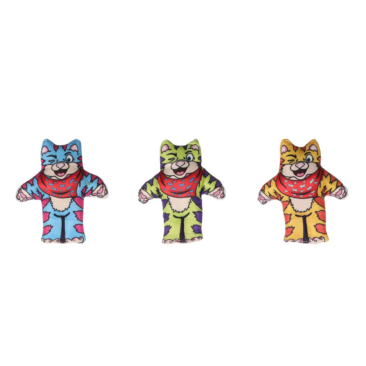 Kattenspeelgoed tijger Tigi 3 assorti Kattenspeelgoed tijger Tigi 3 assorti