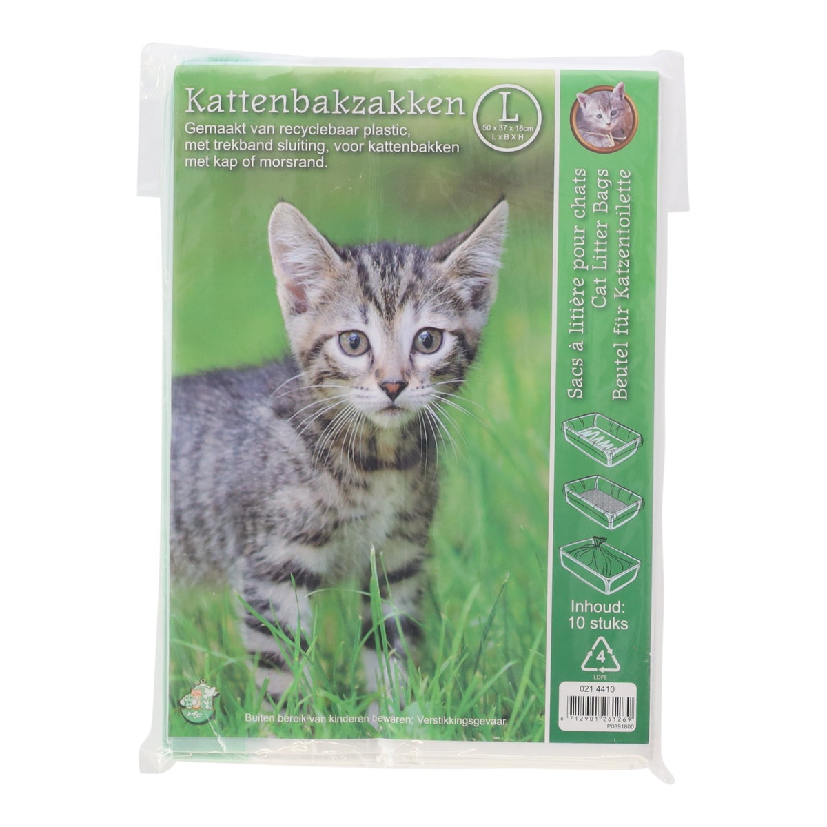 Kattenbakzak 10St Kattenbakzak 10St