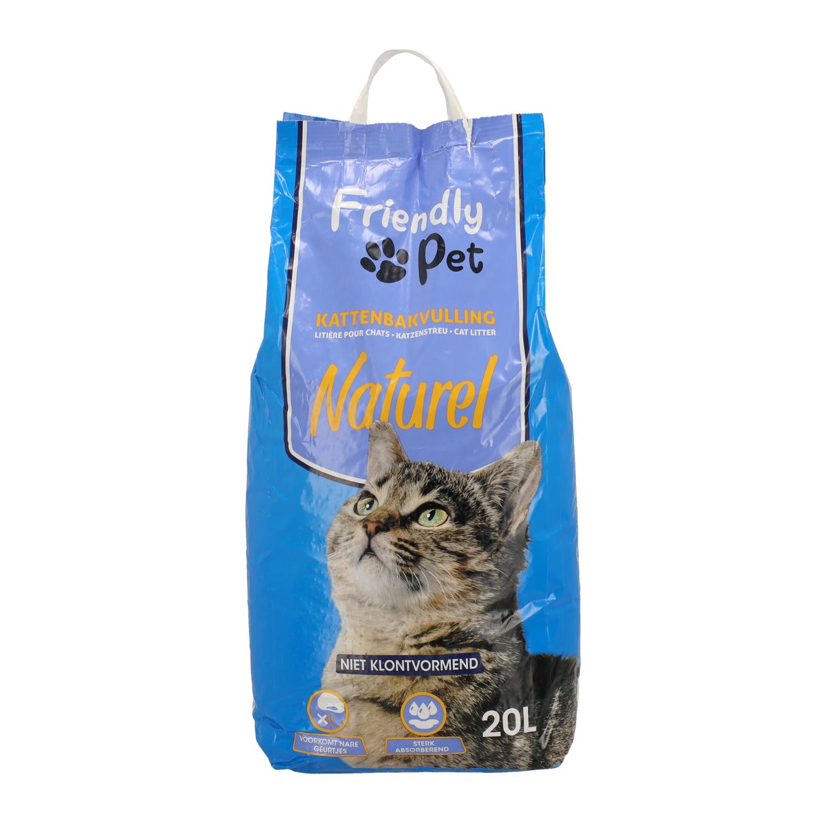 Kattenbakvulling natural 20L FP Kattenbakvulling natural 20L FP