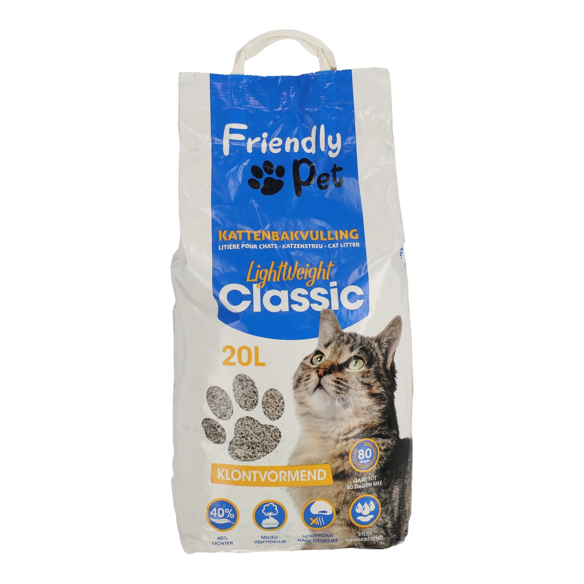 Kattenbakvulling light klump 20L FP Kattenbakvulling light klump 20L FP