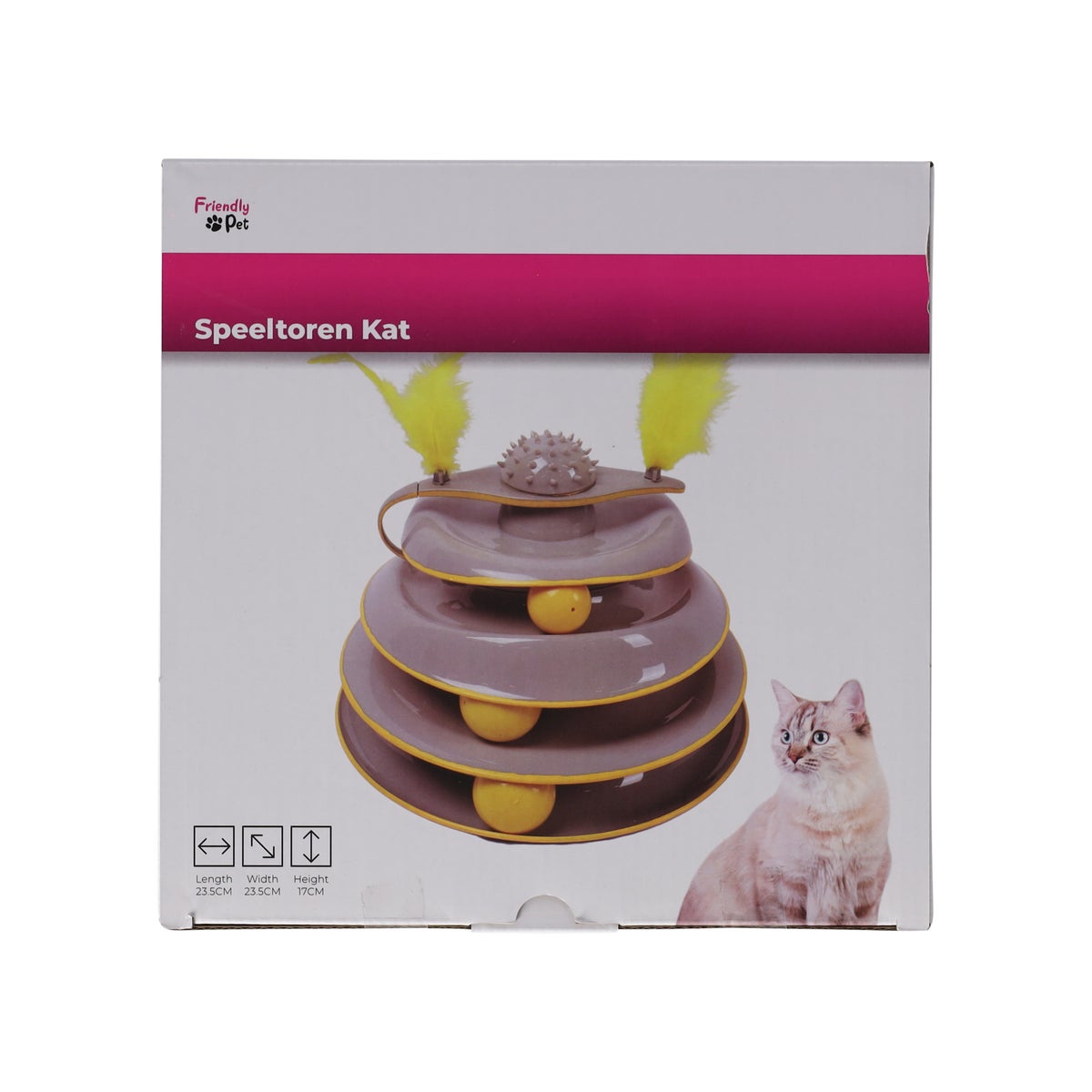 Speeltoren kat 17cm FP Speeltoren kat 17cm FP