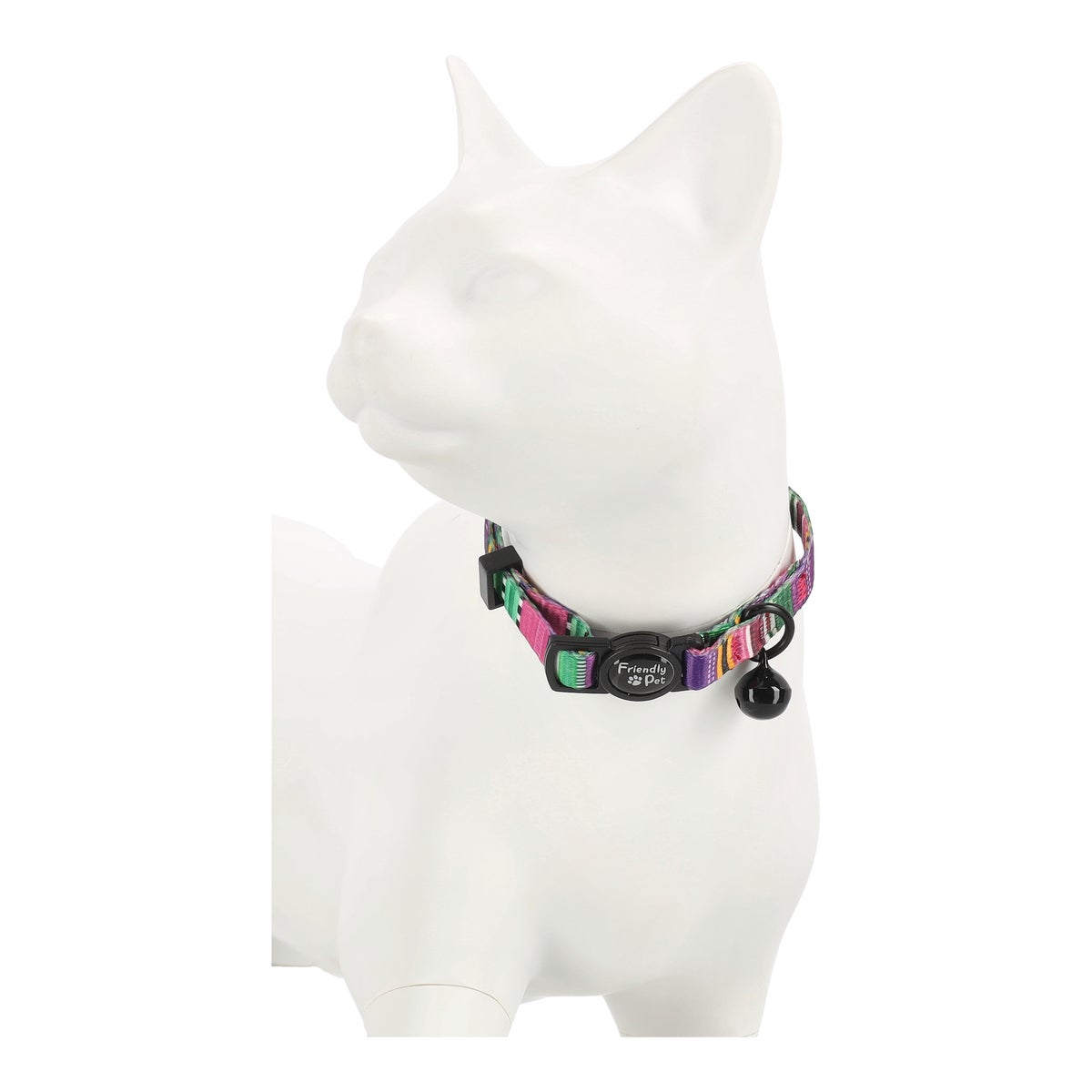 Halsband kat jazz stripe eco FP Halsband kat jazz stripe eco FP