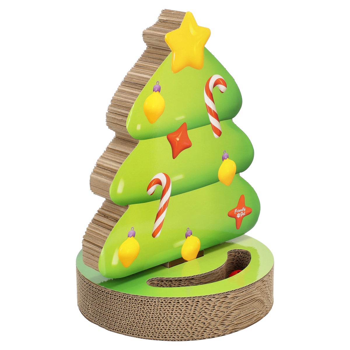 Krabkarton kerstboom 42 cm Krabkarton kerstboom 42 cm