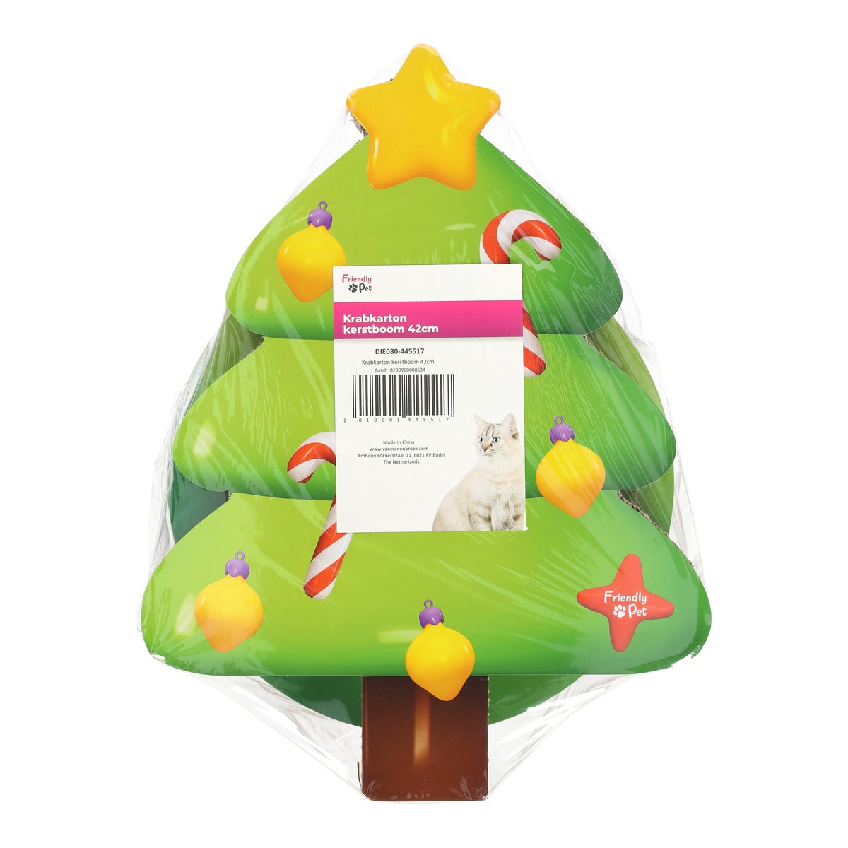 Krabkarton kerstboom 42 cm Krabkarton kerstboom 42 cm