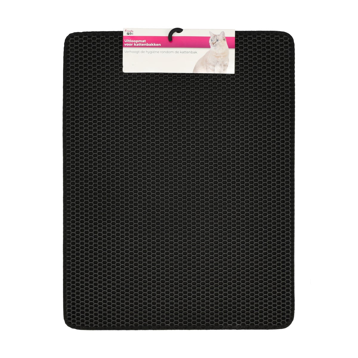 Uitloopmat ultra 60x75cm zwart Friendly Pet Uitloopmat ultra 60x75cm zwart Friendly Pet