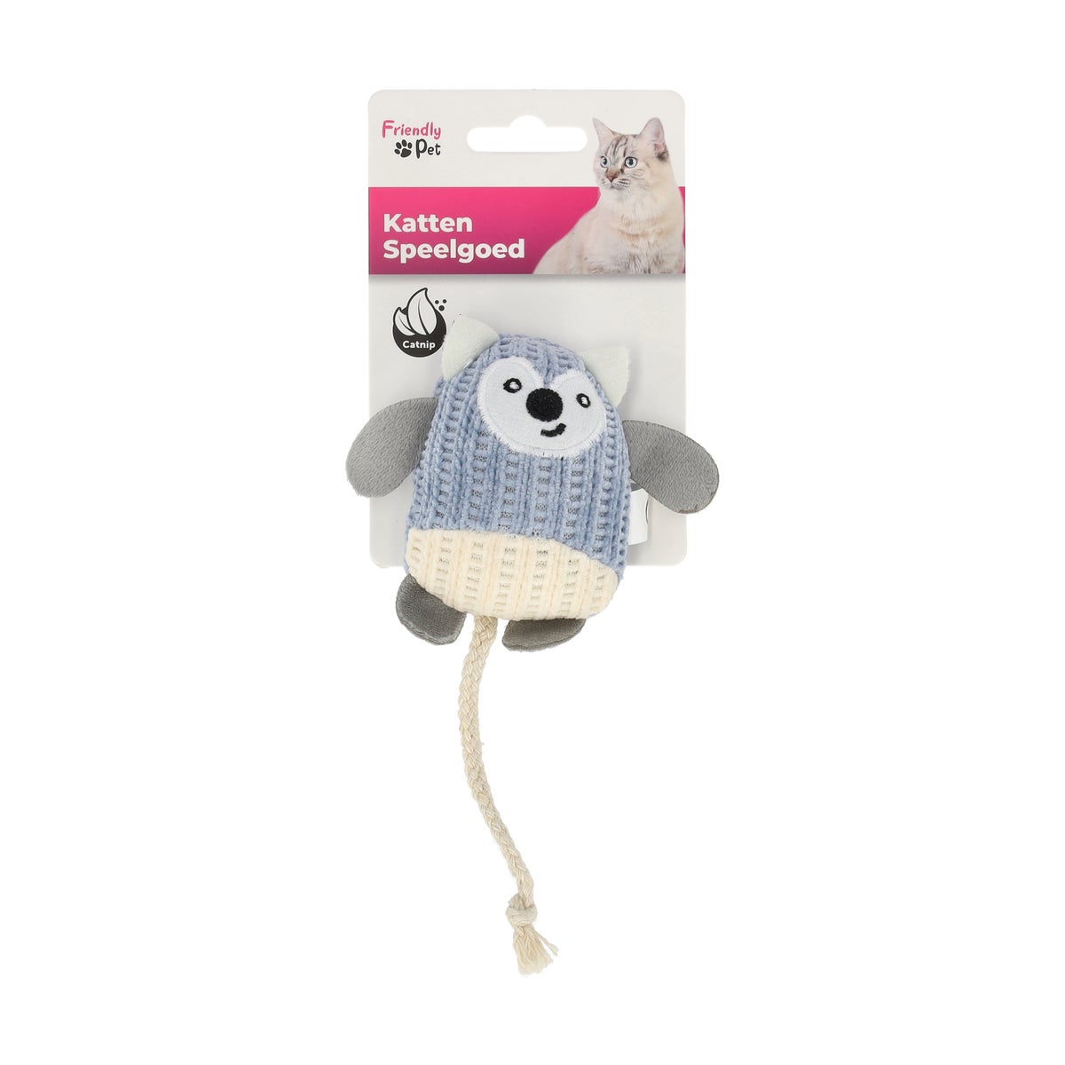 Kattenspeeltje Blaro koala blauw 10,5x4x9,5cm FP Kattenspeeltje Blaro koala blauw 10,5x4x9,5cm FP