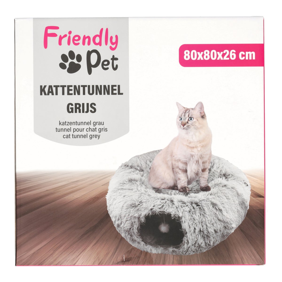 Kattentunnel grijs Kattentunnel grijs
