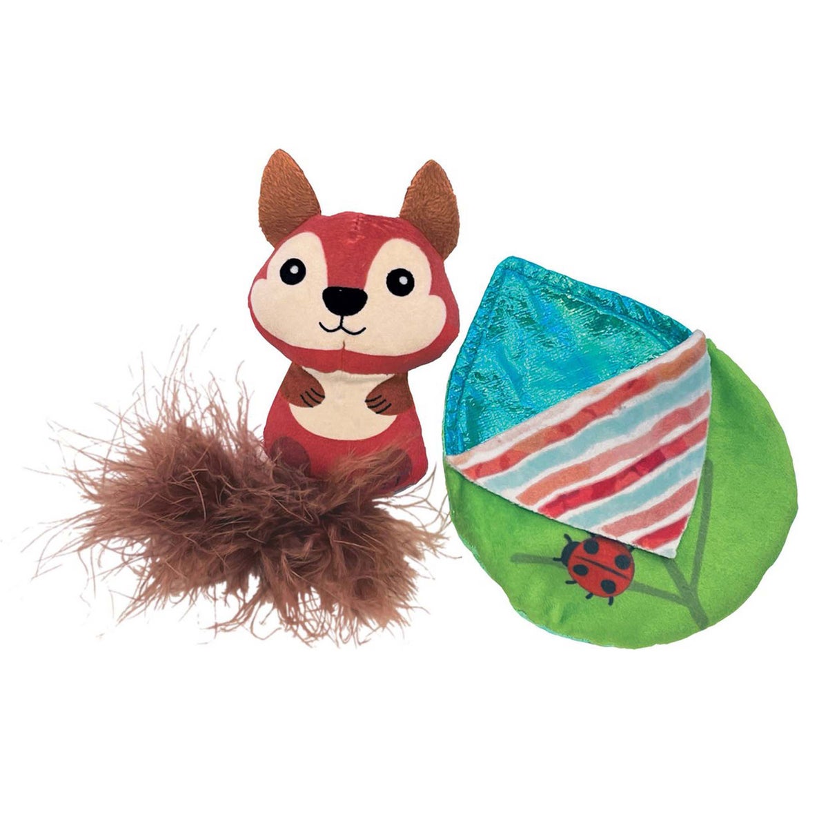 Kattenspeeltje Pull-a-partz tuck Kong Kattenspeeltje Pull-a-partz tuck Kong