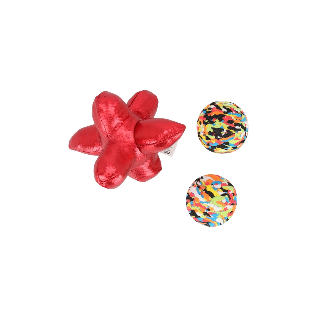 Kattenspeeltje stuiterbal 3st Kong Kattenspeeltje stuiterbal 3st Kong