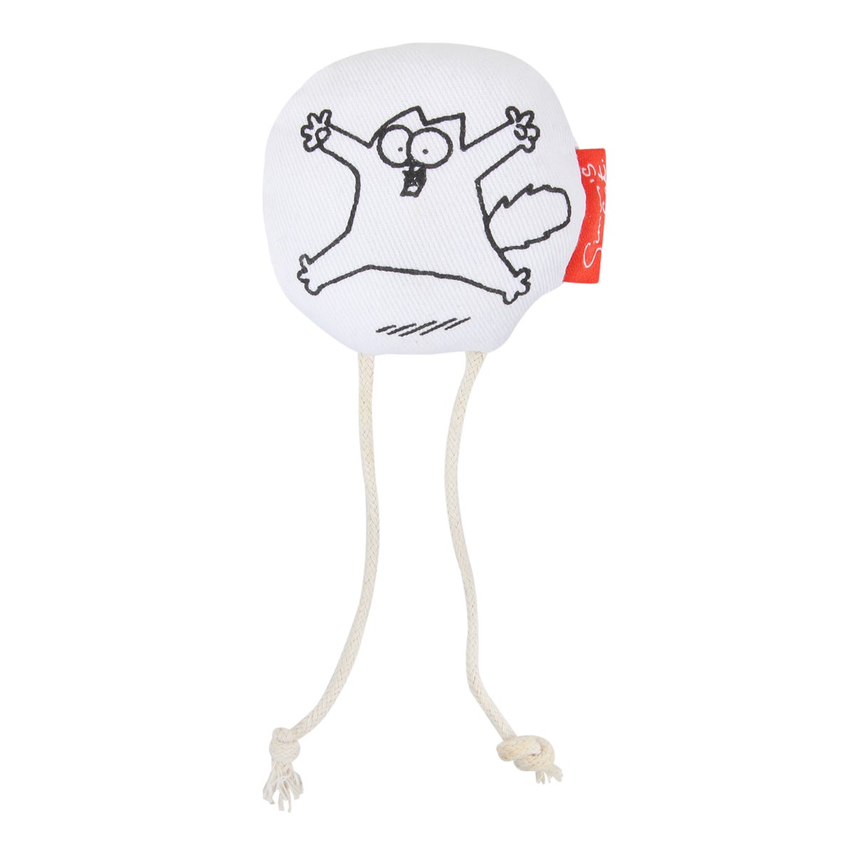 Kattenspeeltje Simons wit Kattenspeeltje Simons wit