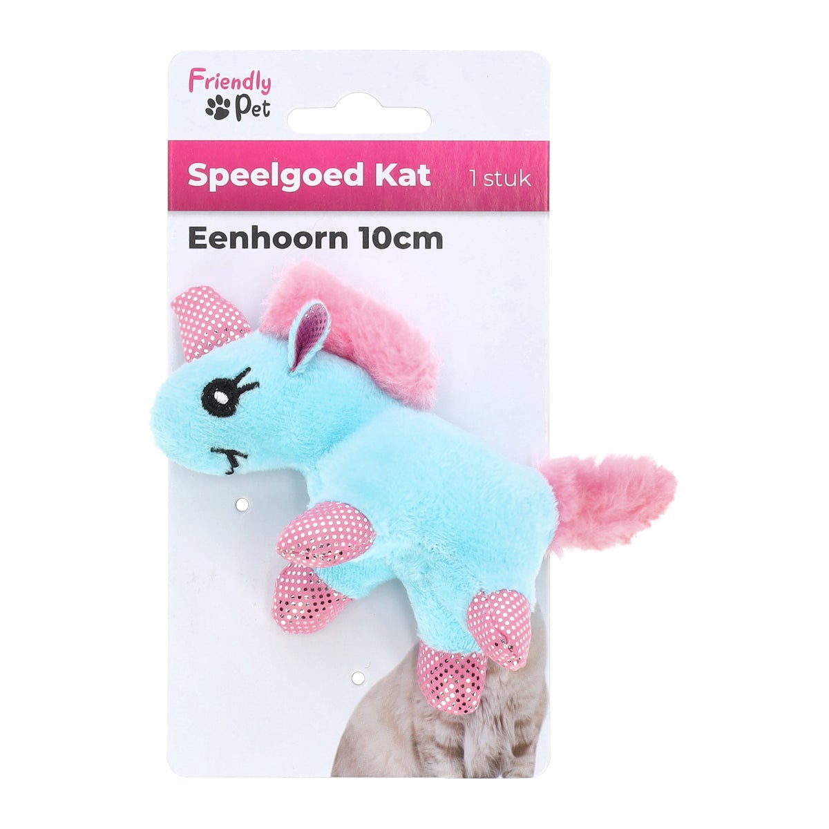 Kattenspeeltje eenhoorn 10 cm Kattenspeeltje eenhoorn 10 cm