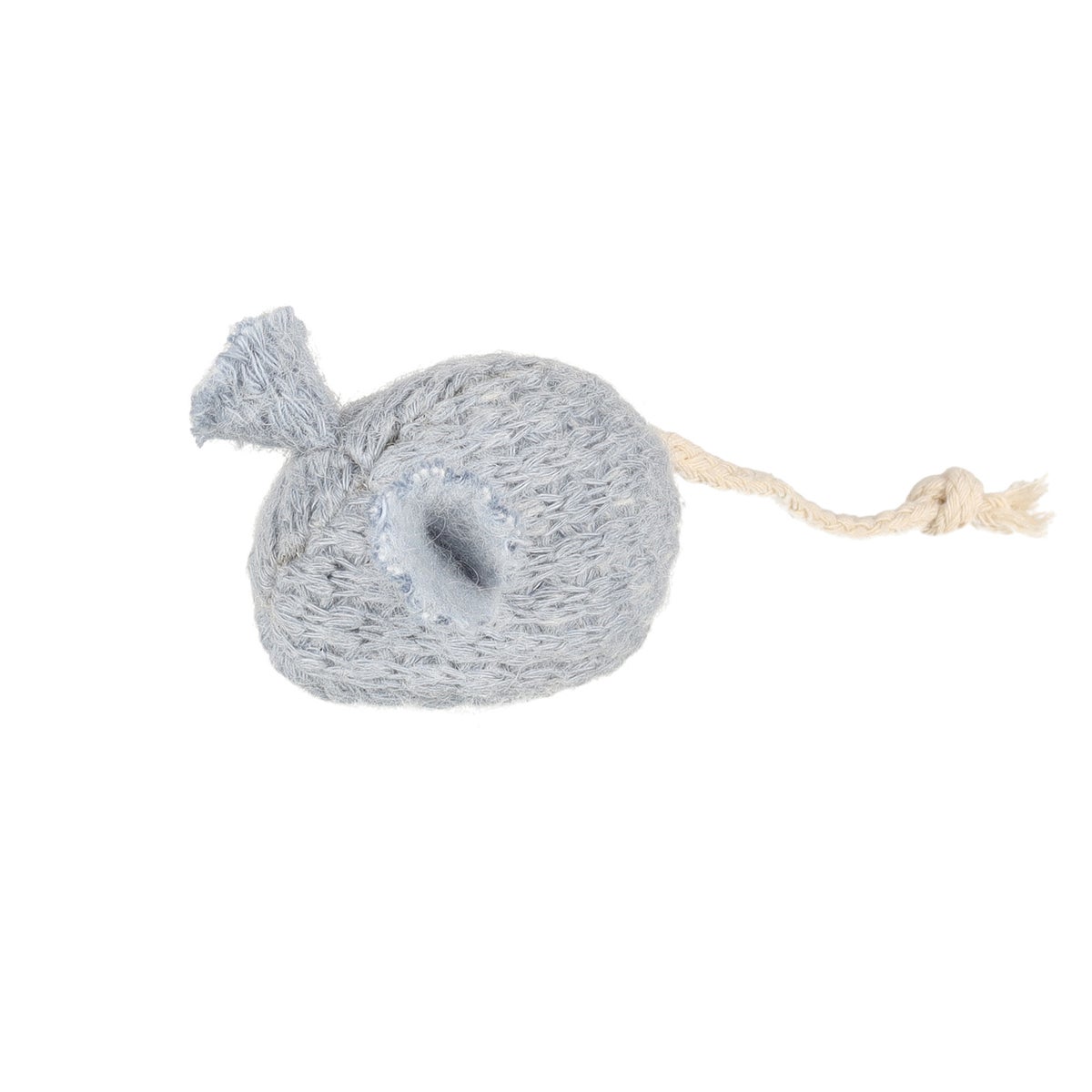 Kattenspeeltje muis wol 7cm Kattenspeeltje muis wol 7cm