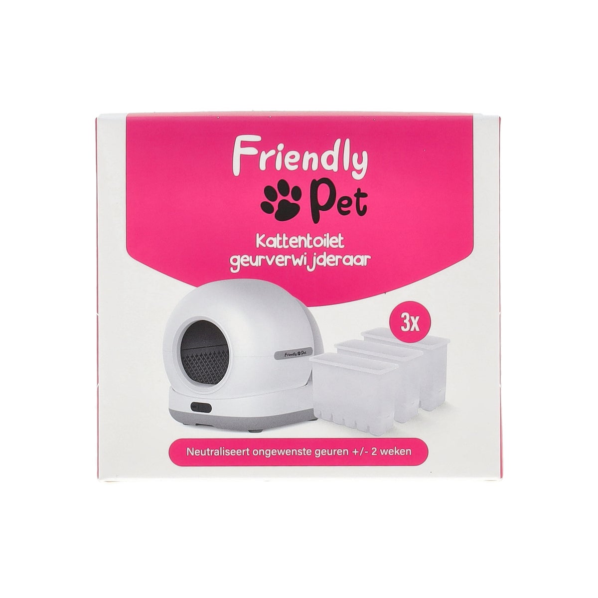 Kattentoilet geurverwijderaar 3st. Kattentoilet geurverwijderaar 3st.
