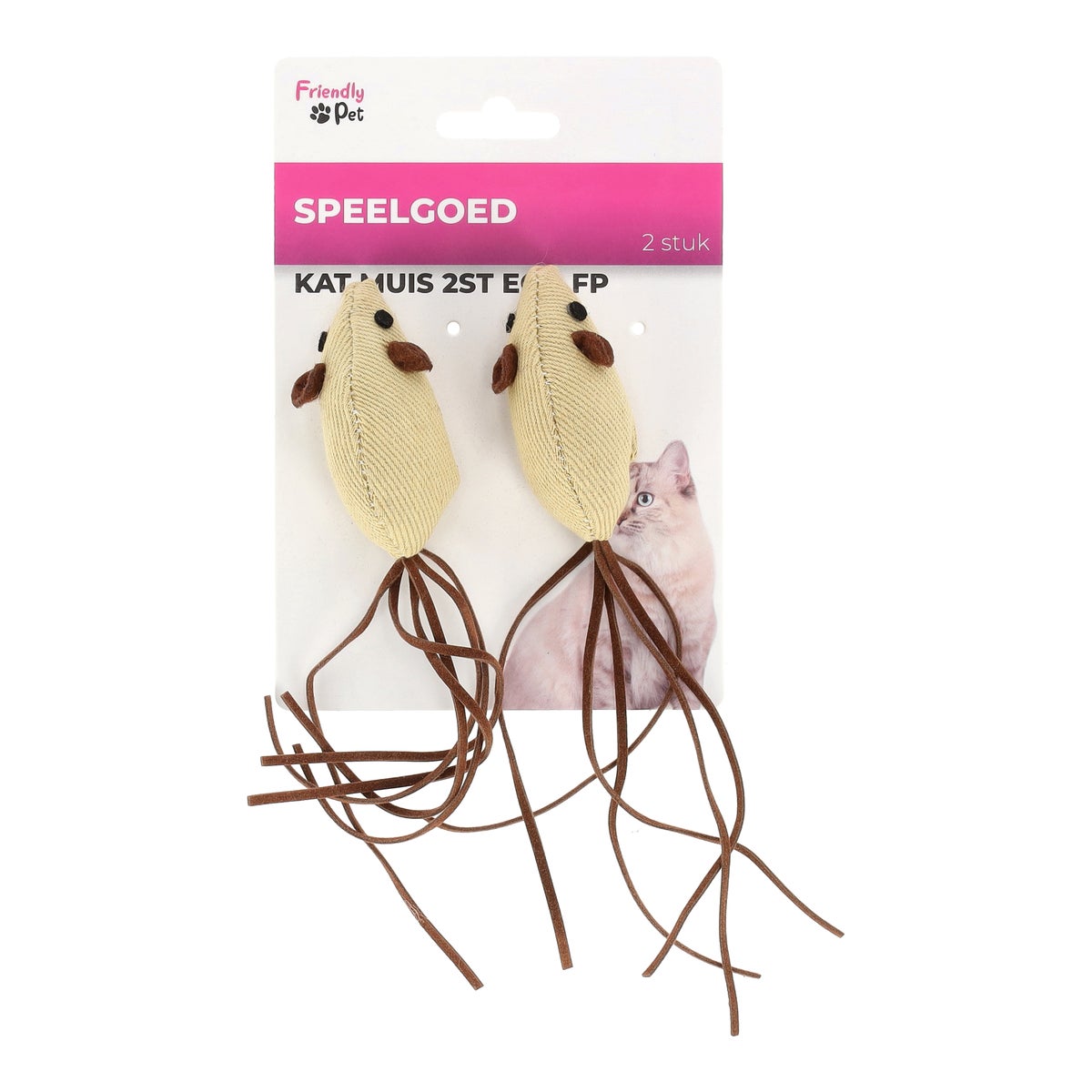 Kattenspeeltje muis 2st eco FP Kattenspeeltje muis 2st eco FP