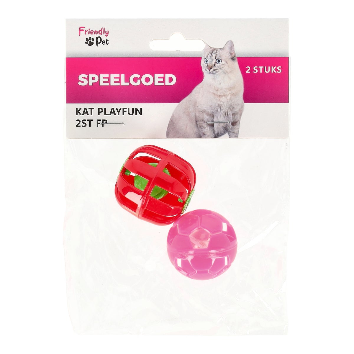 Kattenspeeltje Playfun 2st FP Kattenspeeltje Playfun 2st FP