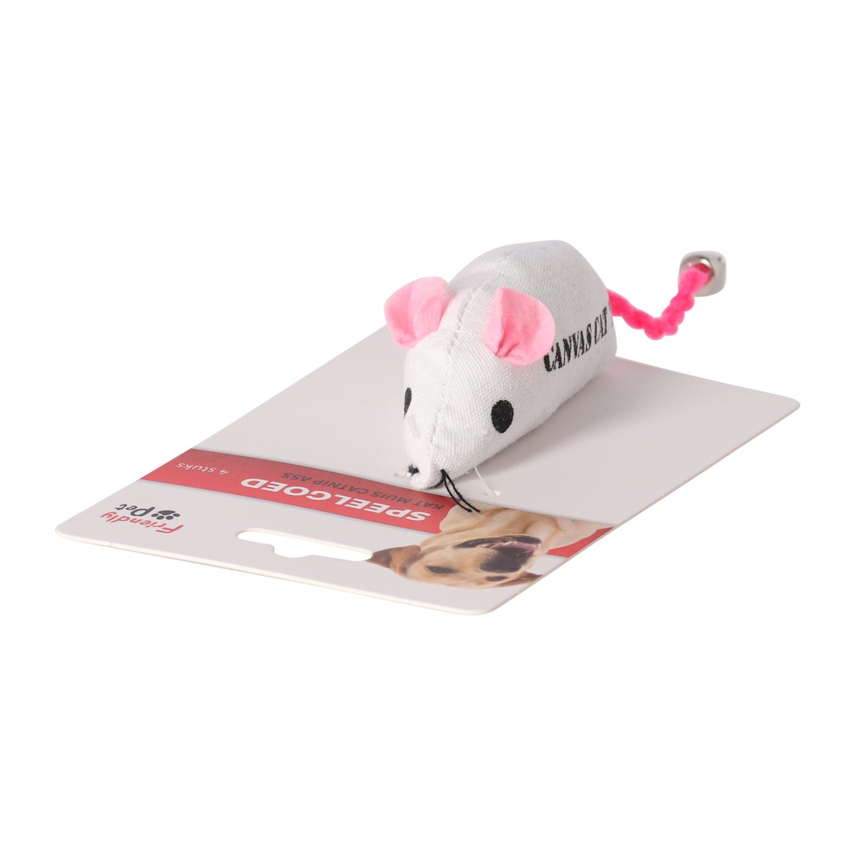 Kattenspeeltje muis Catnip assorti Friendly Pet Kattenspeeltje muis Catnip assorti Friendly Pet