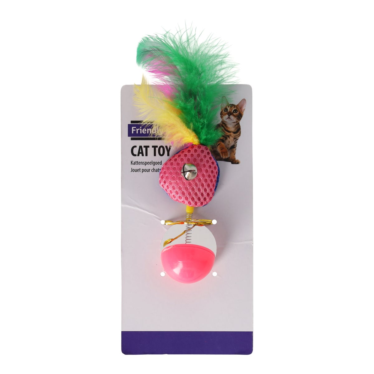 Kattenspeeltje tuimelaar Poeky assorti Kattenspeeltje tuimelaar Poeky assorti