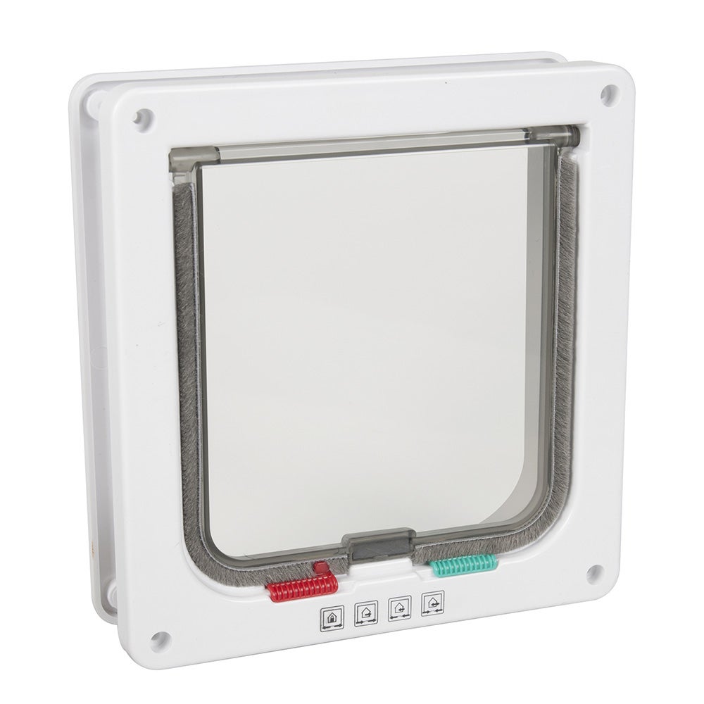 Poezendeur 4-weg vego wit grote kat Poezendeur 4-weg vego wit grote kat