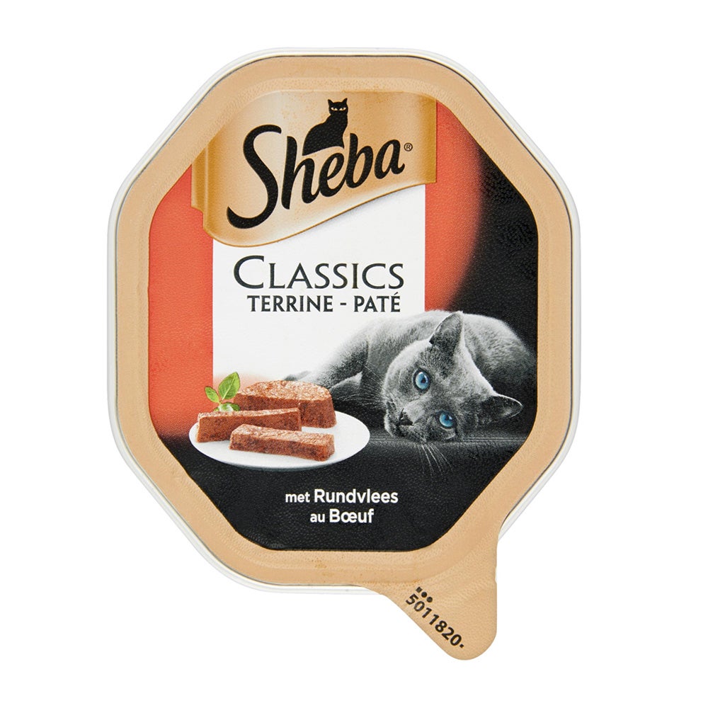 Kattenvoer rund 85 g classics Sheba Kattenvoer rund 85 g classics Sheba