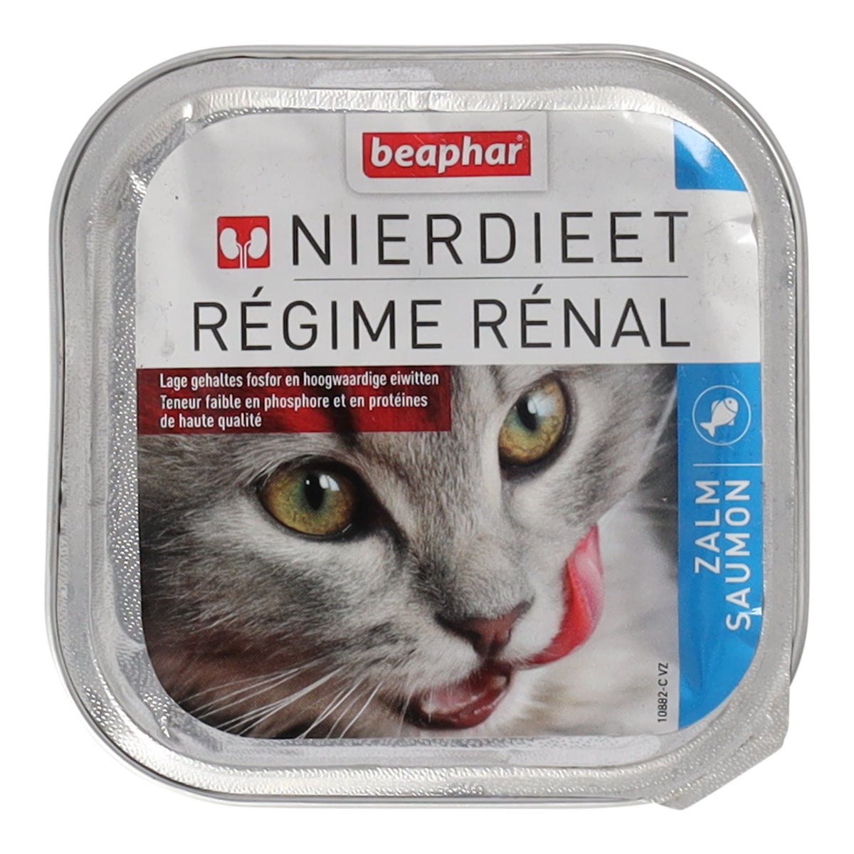 Nierdieet kat zalm 100gr Beaphar Nierdieet kat zalm 100gr Beaphar