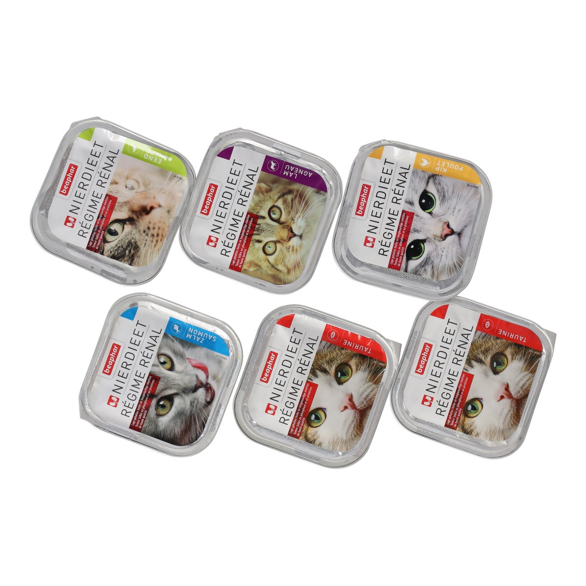 Nierdieet kat multi Beaphar 6 x 100 g Nierdieet kat multi Beaphar 6 x 100 g