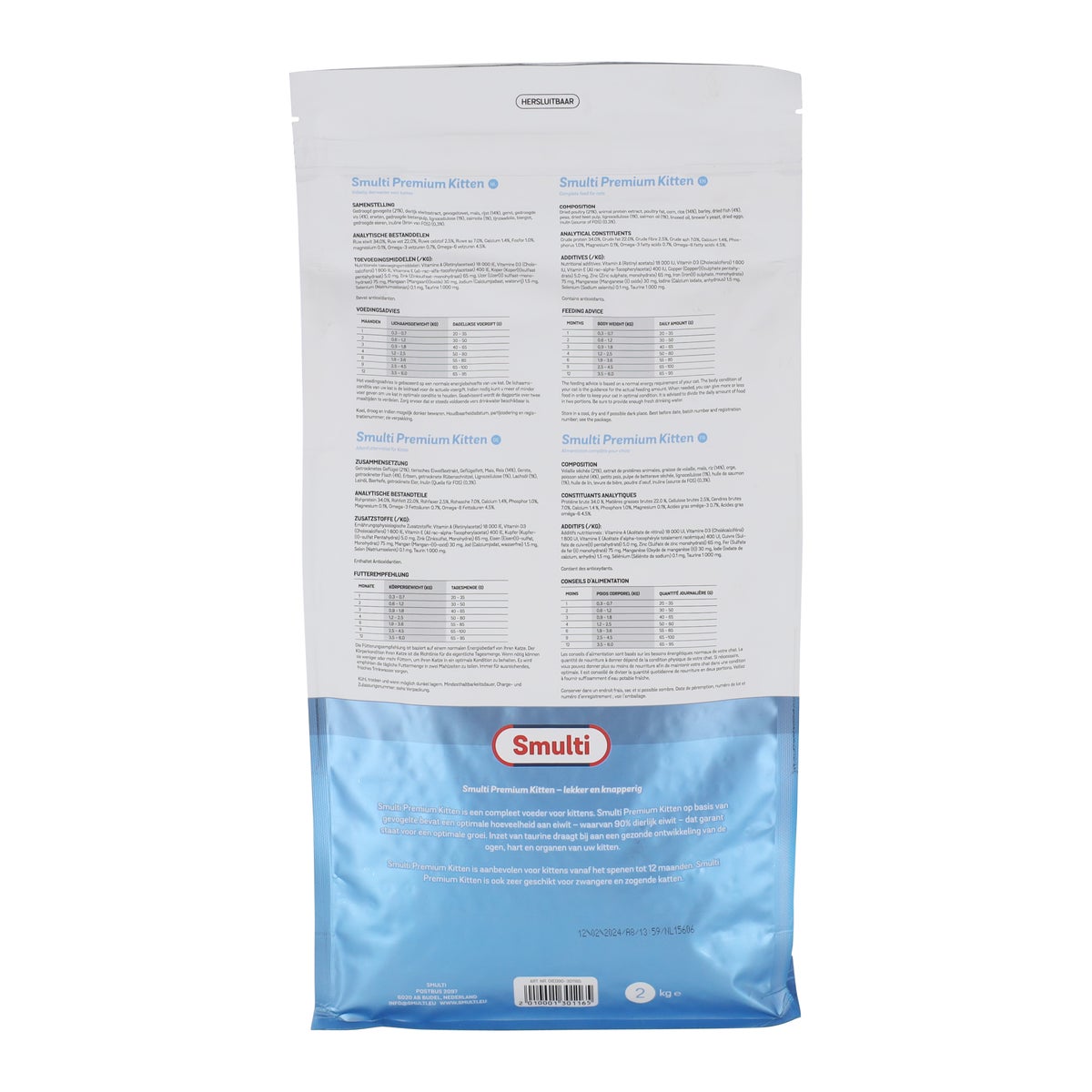 Voer kat Premium kitten 2 kg Voer kat Premium kitten 2 kg