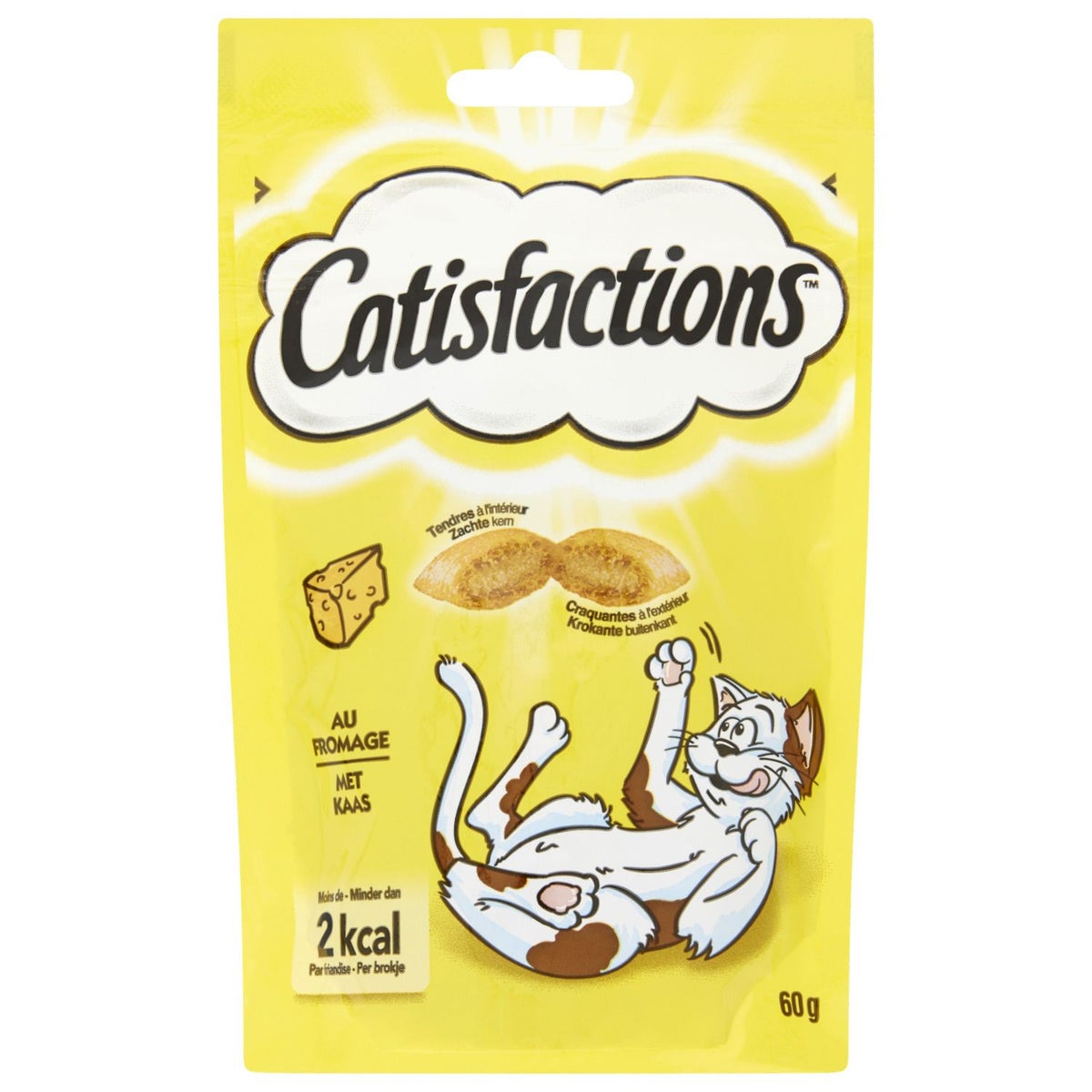 Kattensnack kaas 60 g Catisfactions Kattensnack kaas 60 g Catisfactions