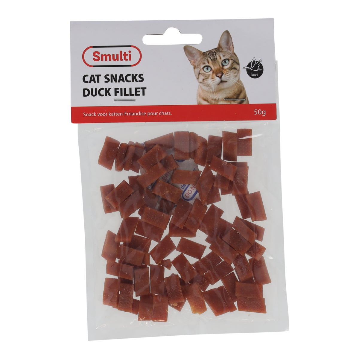 Snack kat eend fillet 50G Snack kat eend fillet 50G